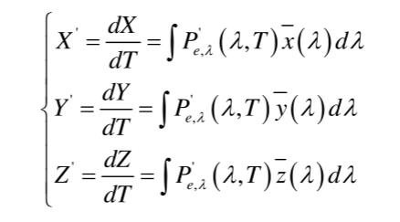 X'，Y'，Z'的計(jì)算式